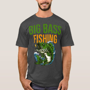 Big Bass Fishing Best Lustig T-Shirt