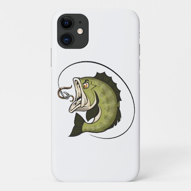 Big Bass Mouth Case-Mate iPhone Hülle (Rückseite)