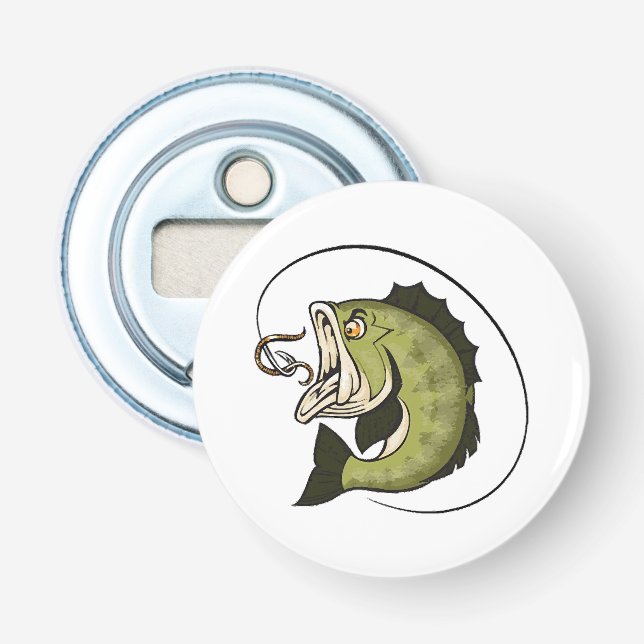Big Bass Mouth Flaschenöffner (Vorderseite)