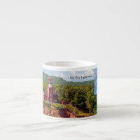 Big Bay Leuchtturm aus Espresso-Tasse