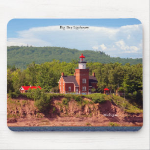 Big Bay Lighthouse aus Wassermaus Mousepad