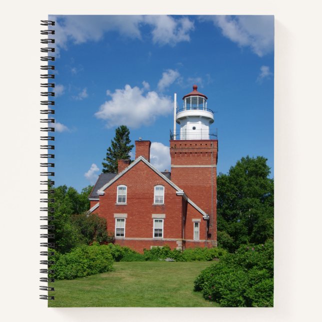 Big Bay Lighthouse Notebook Notizbuch (Vorderseite)