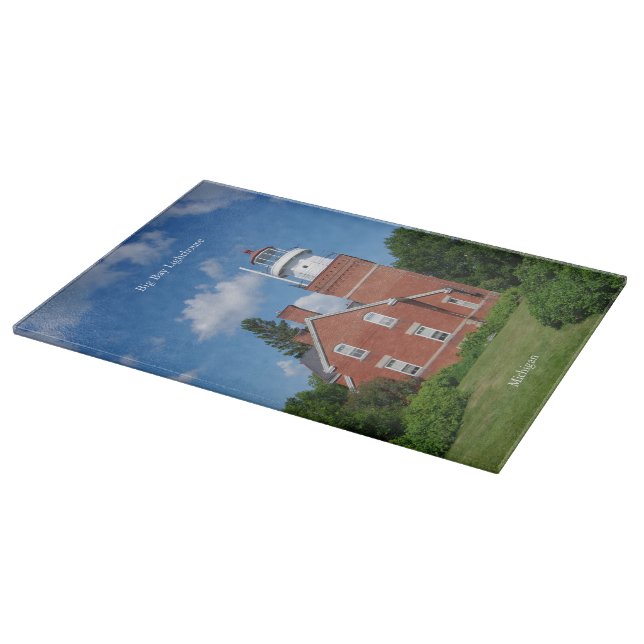 Big Bay Lighthouse Schneidbrett Schneidebrett (Ecke)