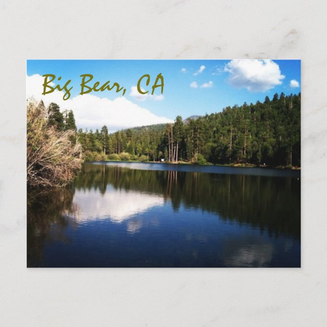 Big Bear, CA Postcard Postkarte (Vorderseite)