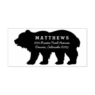 Big Bear Gummistempel