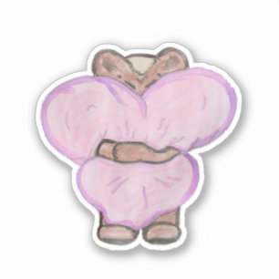 Big Bear Hug. Aufkleber
