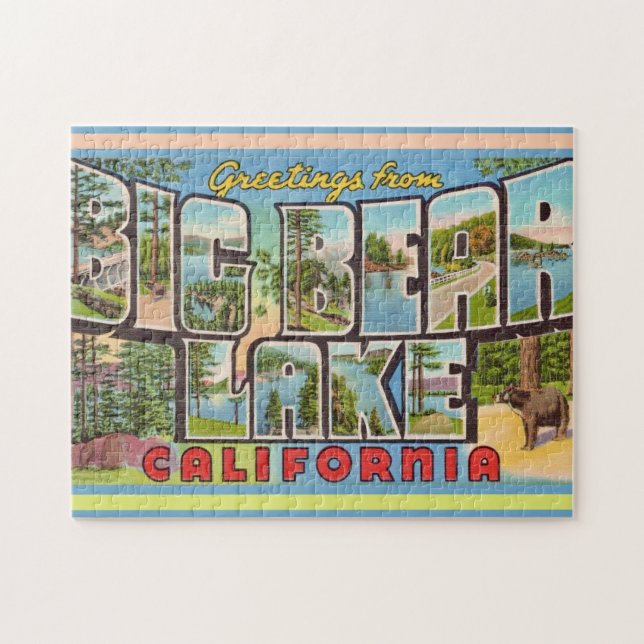 Big Bear Lake California 11x14 Puzzle (Horizontal)