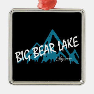 Big Bear Lake Kalifornien Berge Ornament Aus Metall