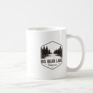 Big Bear Lake Kalifornien im Freien Vintage Kaffeetasse