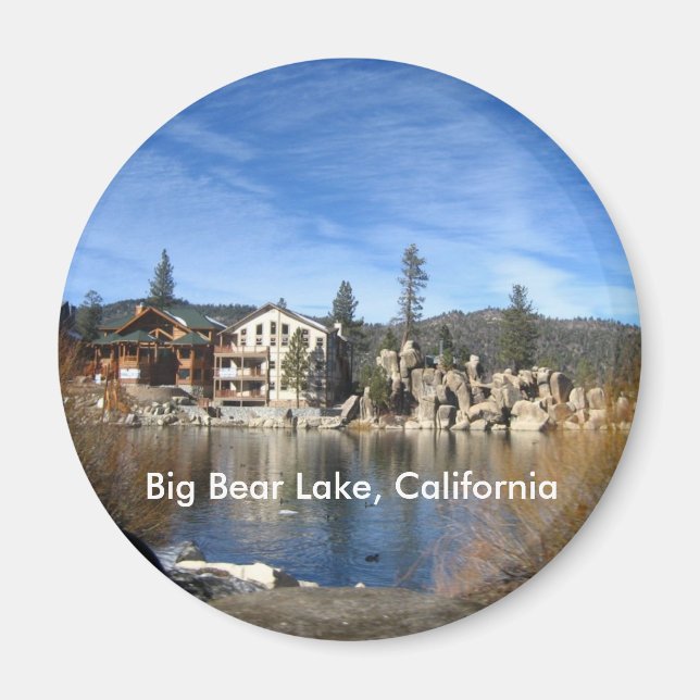 Big Bear Lake, Kalifornien Magnet (Vorne)