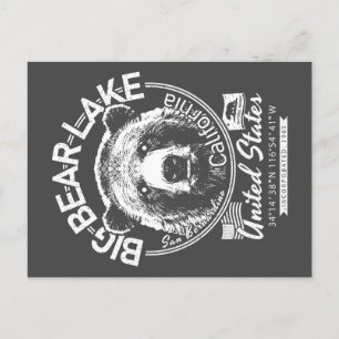 BIG BEAR LAKE KALIFORNIEN - STADT BIG BEAR LAKE POSTKARTE