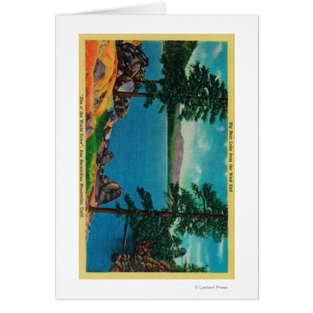 Big Bear Lake vom West End (Vorne)