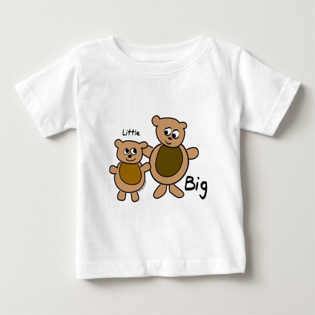 Big Bear Little Bear Baby T-shirt (Vorderseite)