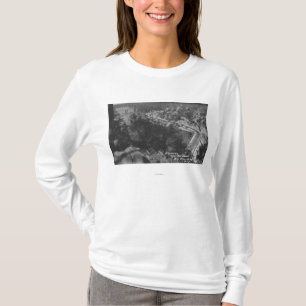 Big Bear See, CA-Landstraße über der Verdammung T-Shirt