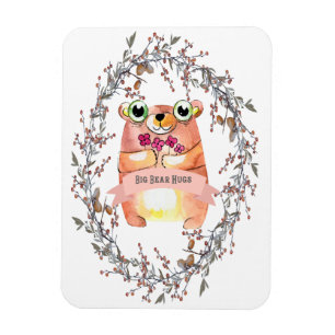 Big Bear umarmt Magneten Magnet