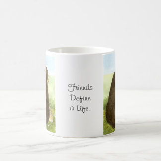 Big Bear wenig Häschen-Freundschafts-Tasse Kaffeetasse