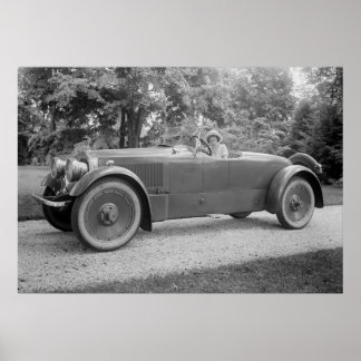 Big Beautiful Car, Anfang des 19. Jahrhunderts Poster
