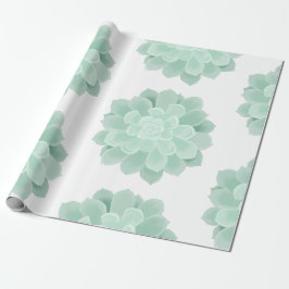 Big Beautiful Succully Wrapping Paper Geschenkpapier