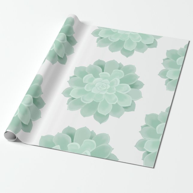 Big Beautiful Succully Wrapping Paper Geschenkpapier (Ungerollt)