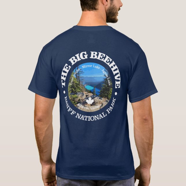 Big Beehive Hike (rd) T-Shirt (Rückseite)