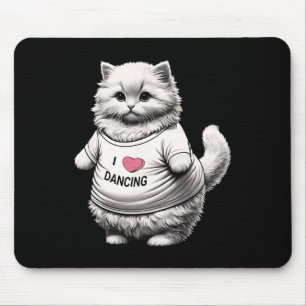 Big Belt Niedlich Fat Cat Art Design Fat Kitten Li Mousepad