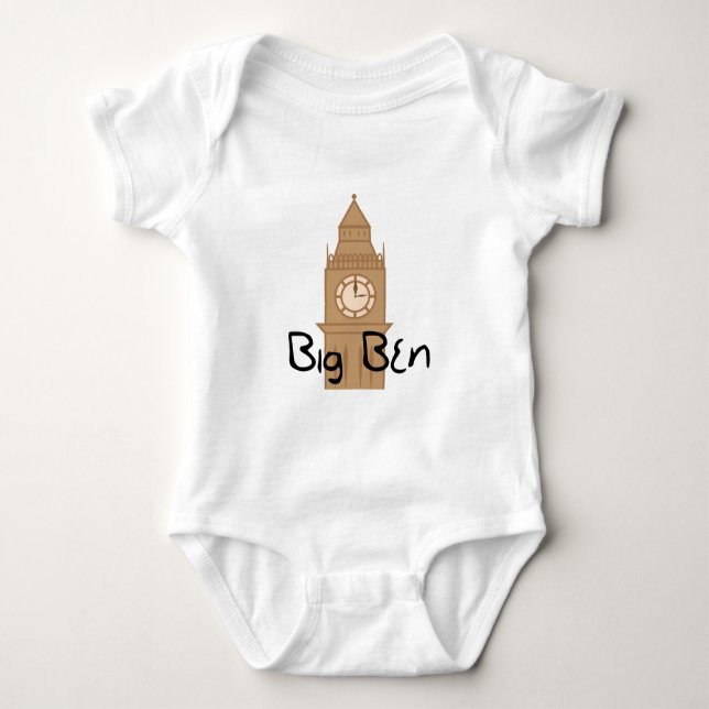 Big Ben 2 Baby Strampler (Vorderseite)