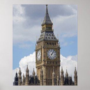 Big Ben and Houses of Parliament, London, Poster