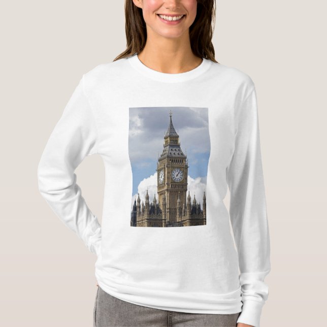 Big Ben and Houses of Parliament, London, T-Shirt (Vorderseite)