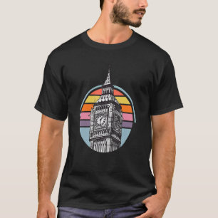 Big Ben aus London Skyline Westminster T-Shirt
