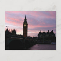 Big Ben bei Sunset, London