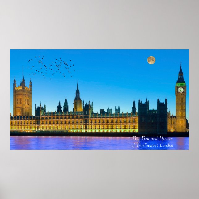 Big Ben-Bild für Poster (Vorne)