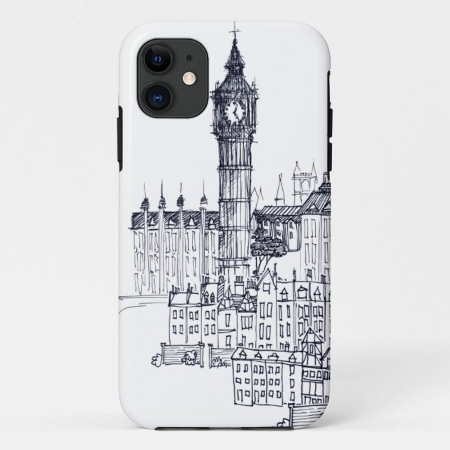 Big Ben Case-Mate iPhone Hülle (Rückseite)