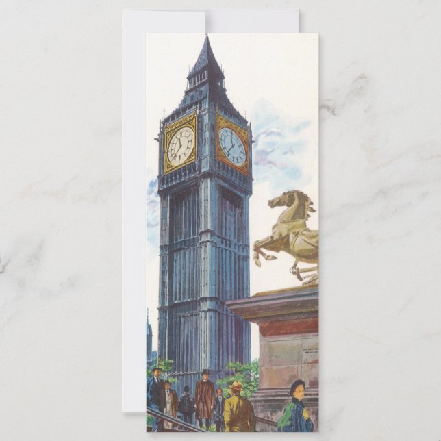 Big Ben Clock Tower im Palast von Westminster (Vorderseite)