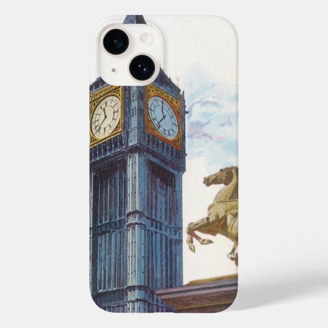 Big Ben Clock Tower im Palast von Westminster Case-Mate iPhone Hülle (Rückseite)