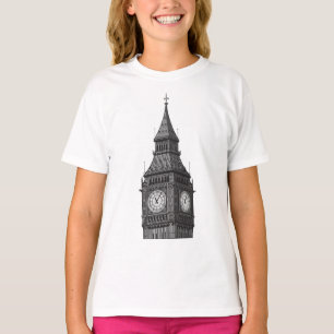 Big Ben Clock Tower London England T-Shirt