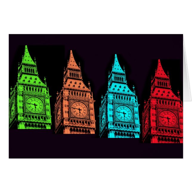 Big Ben-Collage (Vorderseite (Horizontal))