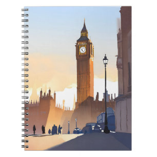Big Ben Elizabeth Tower   London England UK Notizblock
