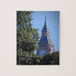 Big Ben Flüchtigen Blicke Through the Trees - 8x10 Puzzle