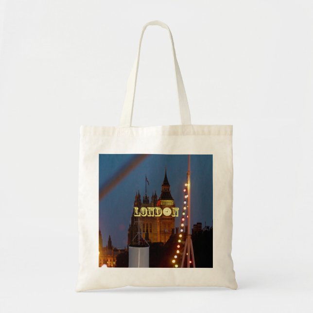 Big Ben Houses of Parliament London Tragetasche (Vorne)