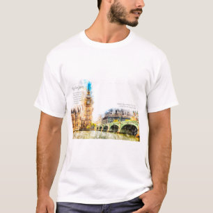 Big Ben London Aquarell T-Shirt