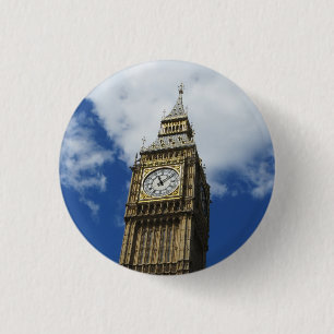 Big Ben, London, England Button