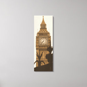 Big Ben - London - Galerie Wrapped Canvas Leinwanddruck