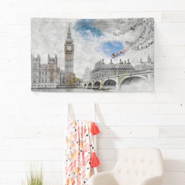 Big Ben, London, Großbritannien Banner (Insitu)