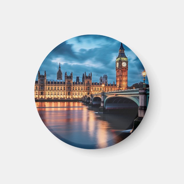 Big Ben, London. Magnet (Vorne)