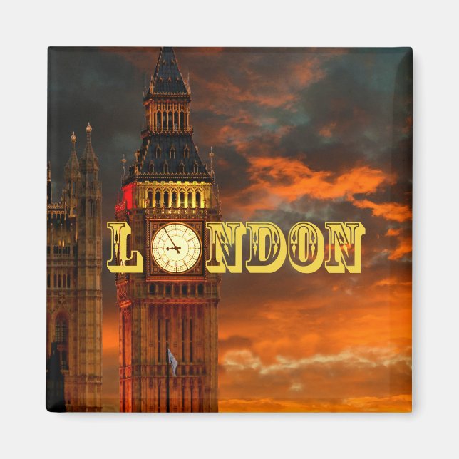 BIG BEN LONDON MAGNET (Vorne)