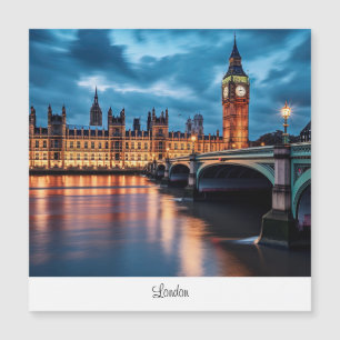 Big Ben, London. Magnetkarte