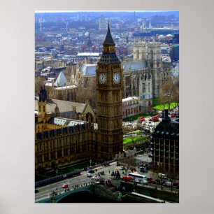 Big Ben, London Poster