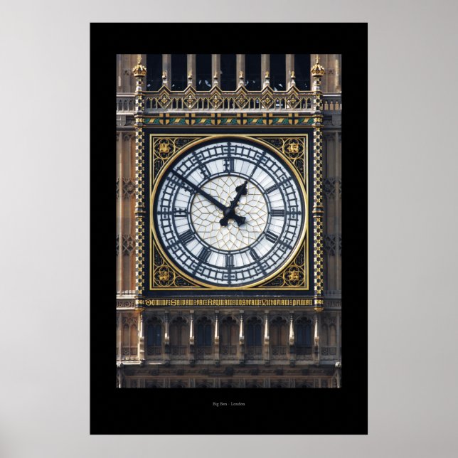 Big Ben - London Poster (Vorne)