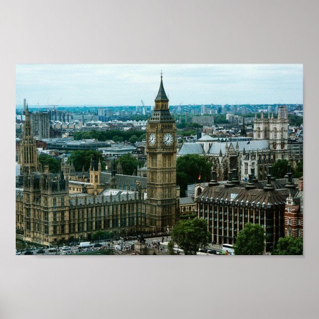 Big Ben London Poster (Vorne)