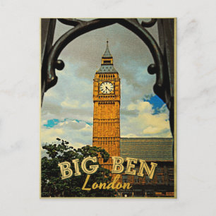 Big Ben London Postkarte